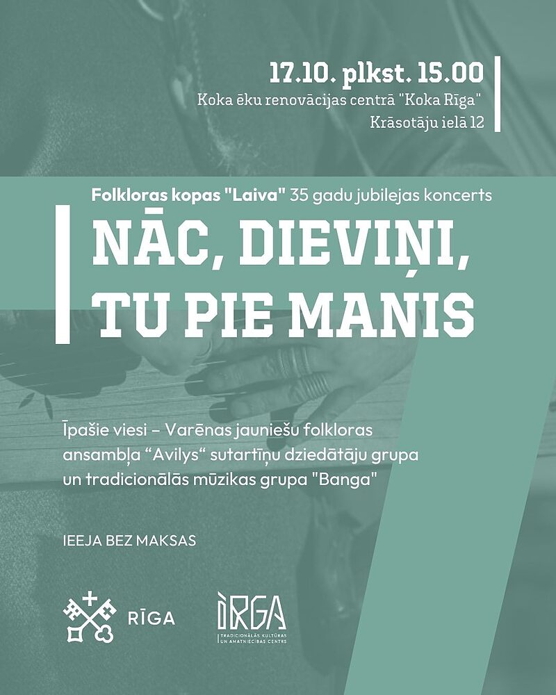 Folkloras kopa “Laiva” aicina svinēt 35 gadu jubileju